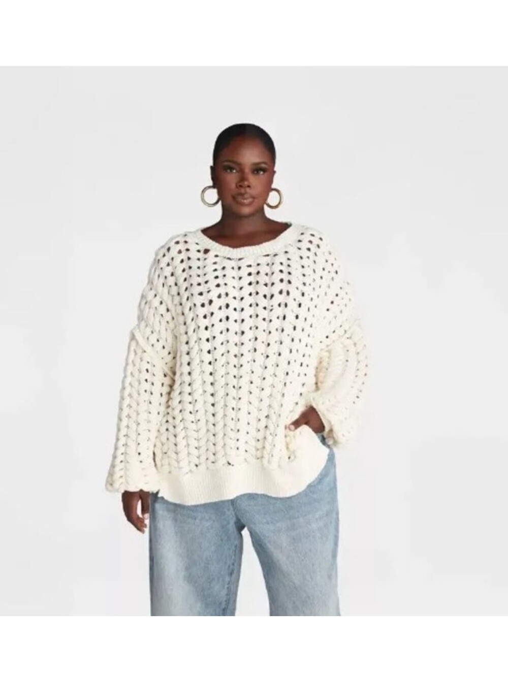 Target KBB By Khalsa Chunky Knit Sweater NWT